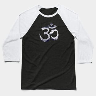 Chromed yoga peace sign Baseball T-Shirt